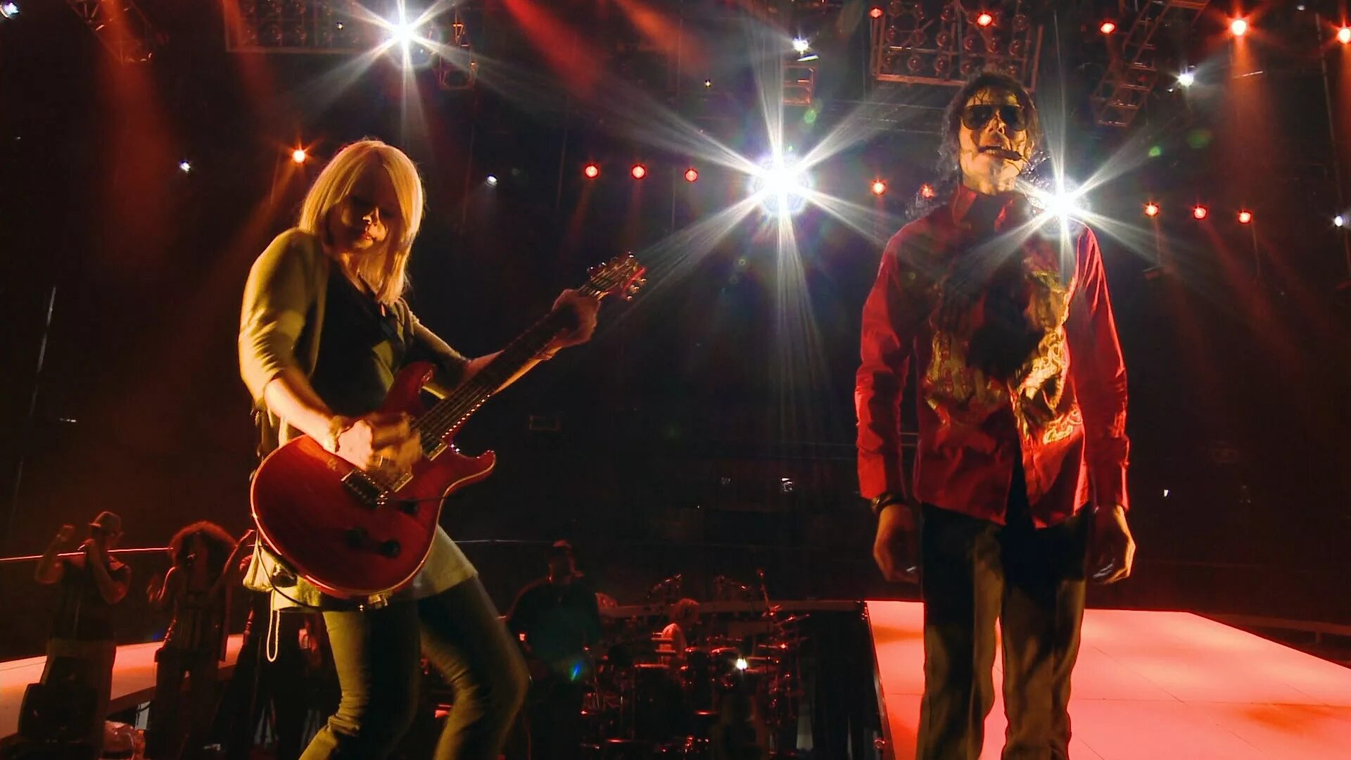 This is a recording. Michael jackson &quot;this is it&quot;. this is it (концертный тур).