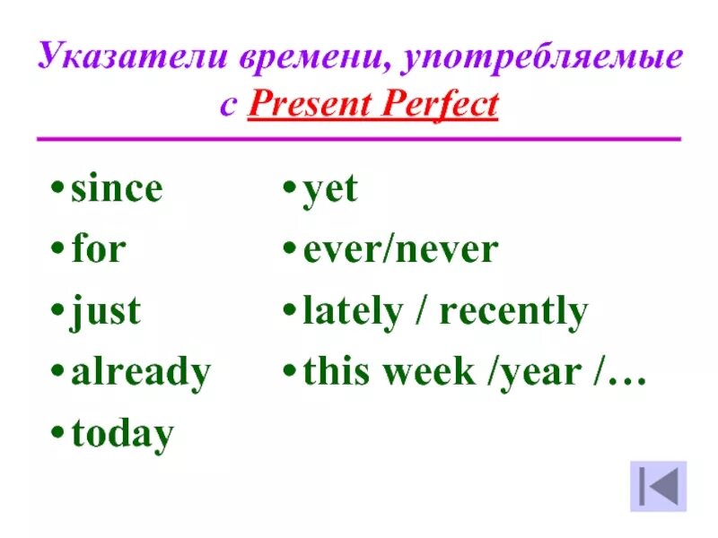 Индикаторы present perfect. Временные индикаторы present perfect. Present perfect simple образование. Present perfect указатели времени. It s years since