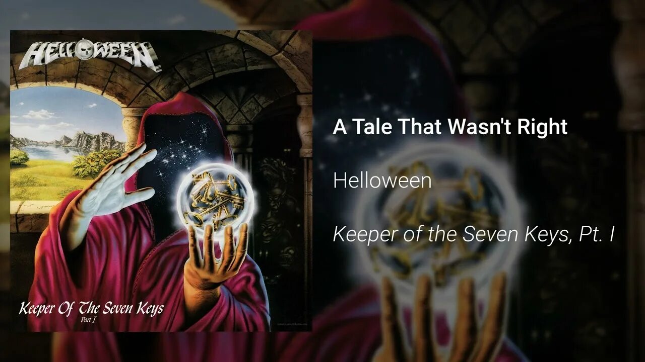 Keeper of the seven keys, pt. A tale that wasn t. Helloween unarmed. Helloween keeper of the seven keys part 1. A tale that wasn't right аккорды.