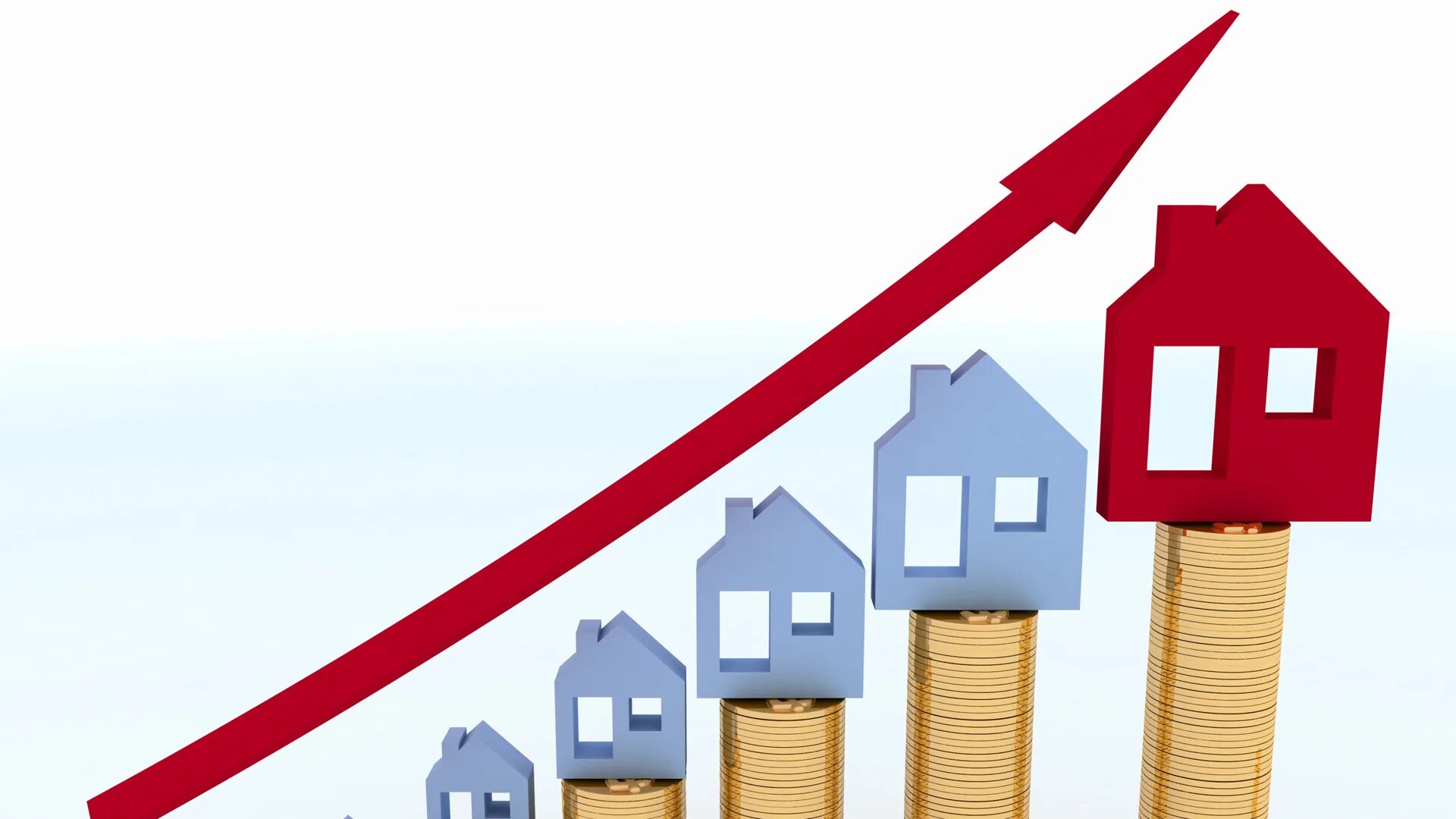 Ипотечный рынок. Высокая стоимость проживания. Высокие цены на жилье. Картинку Открой рост недвижимости.