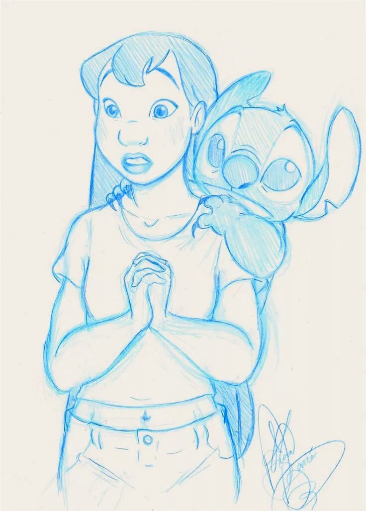 Лило и стич рисунок. Lilo &amp; stitch 2002 наброски. лило и стич скетч. скетчи карандашом лило и стич.