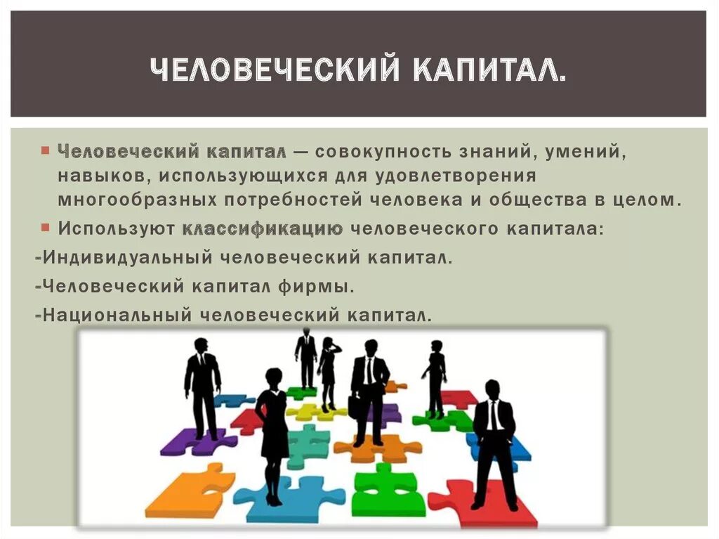 Человеческий капитал в образовании. Понятие человеческого капитала. Презентация на тему человеческий капитал. Роль человеческого капитала в экономике. Человеческий капитал это в обществознании.