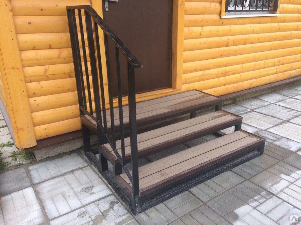 Как сделать уличную лестницу