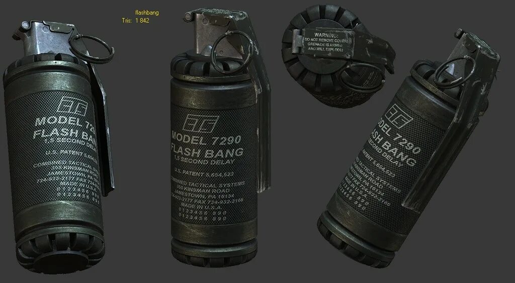 Светошумовая граната m84. Flashbang 7290. M84 Flashbang. Model 7290 Flashbang.