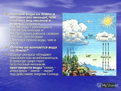 Почему реки не соленые