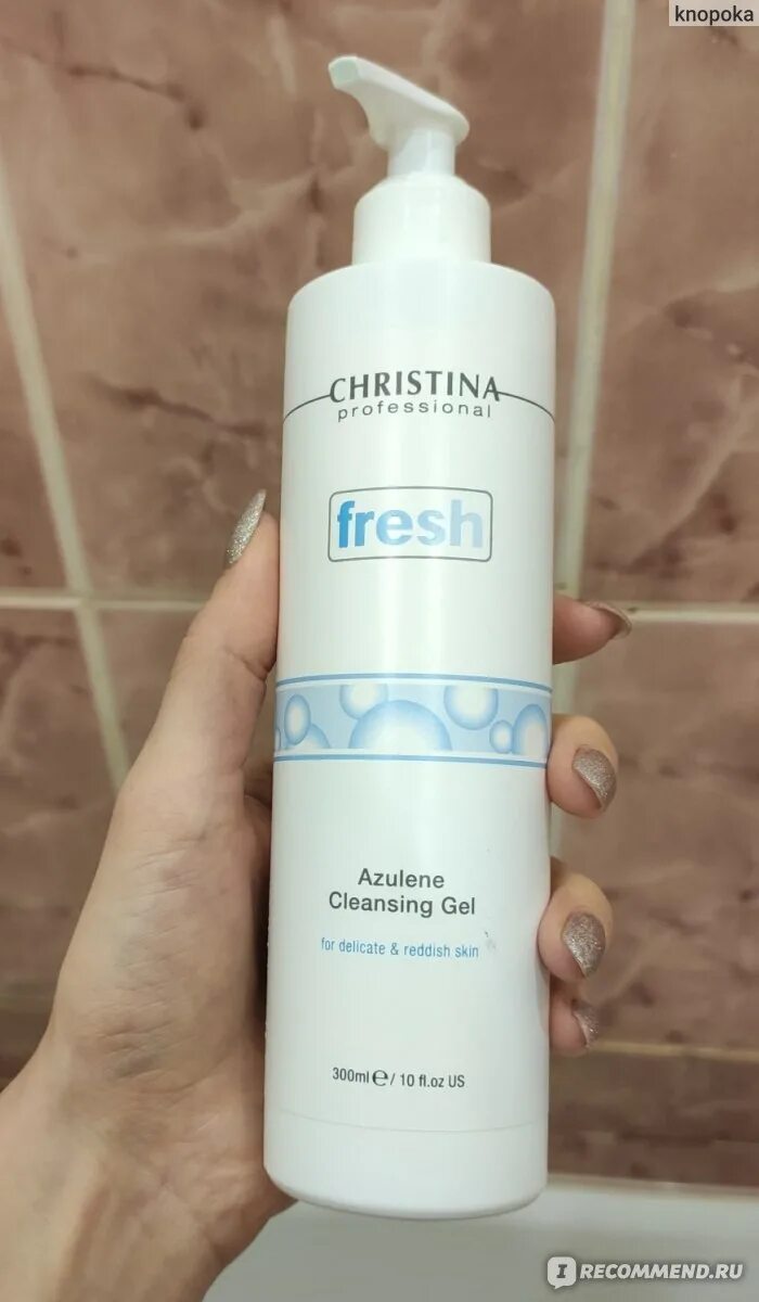 Гель для умывания Christina Fresh. Fresh Azulene Cleansing Gel for delicate & reddish Skin. Christina cleansers