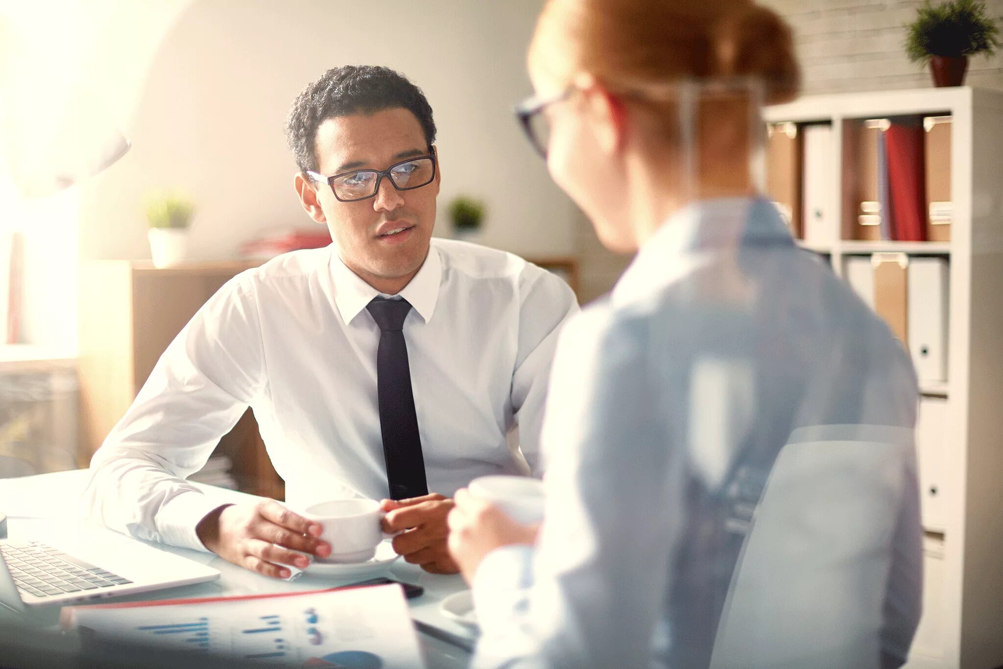 The employer wants. Unhappy workers. if you do well in the interview.