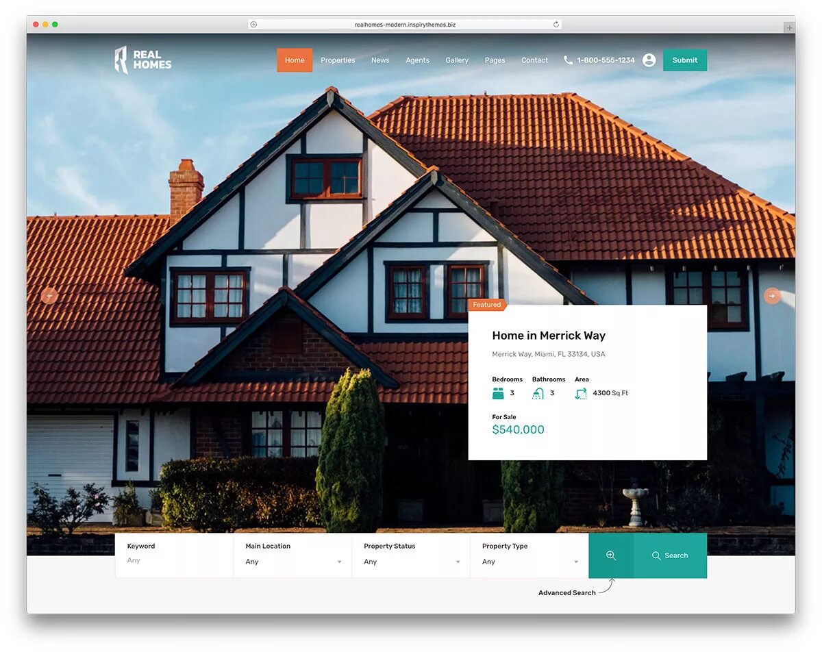 Home wordpress