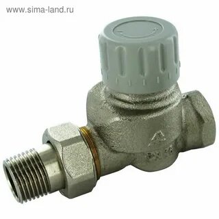 Запорно регулирующий клапан отопления