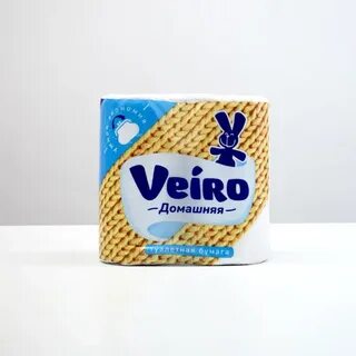 Туалетная бумага veiro домашняя