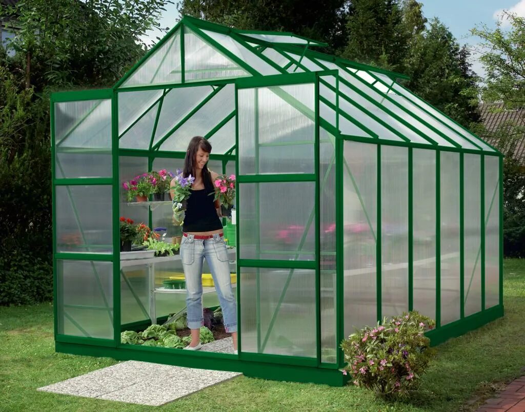 Парник Greenhouse т-21. Теплица пластиковая. Поликарбонатная теплица. Теплица на даче. Готовые проекты теплиц