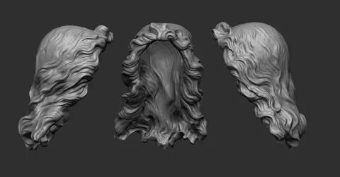 Hair 3d model