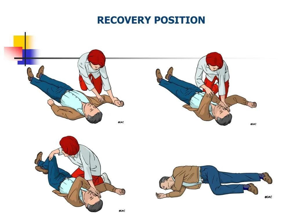 Recovery position. Поза спасения в медицине. Поза восстановления. First position