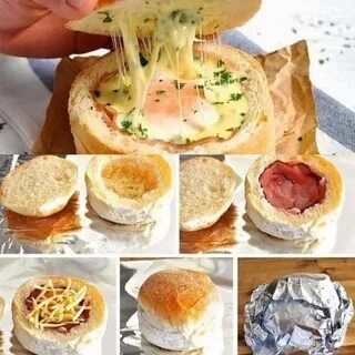Булочки с сыром и яйцом