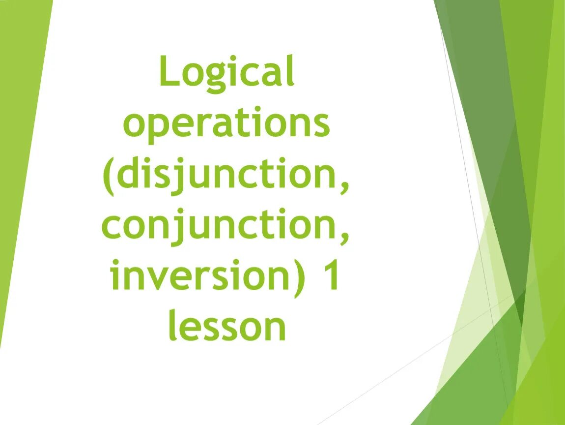 Logical operations. Conjunction disjunction. conjunction logical statement. logical operators example.