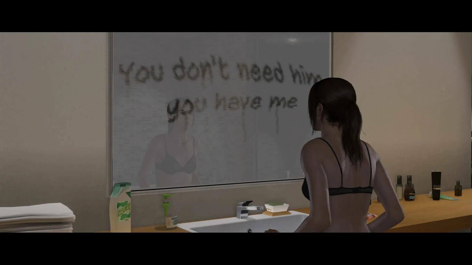 She doesn t see her. Beyond two Souls Джоди и Айден арт. За гранью две души Айден. Айден из Beyond two Souls. Айден Beyond two Souls как выглядит.