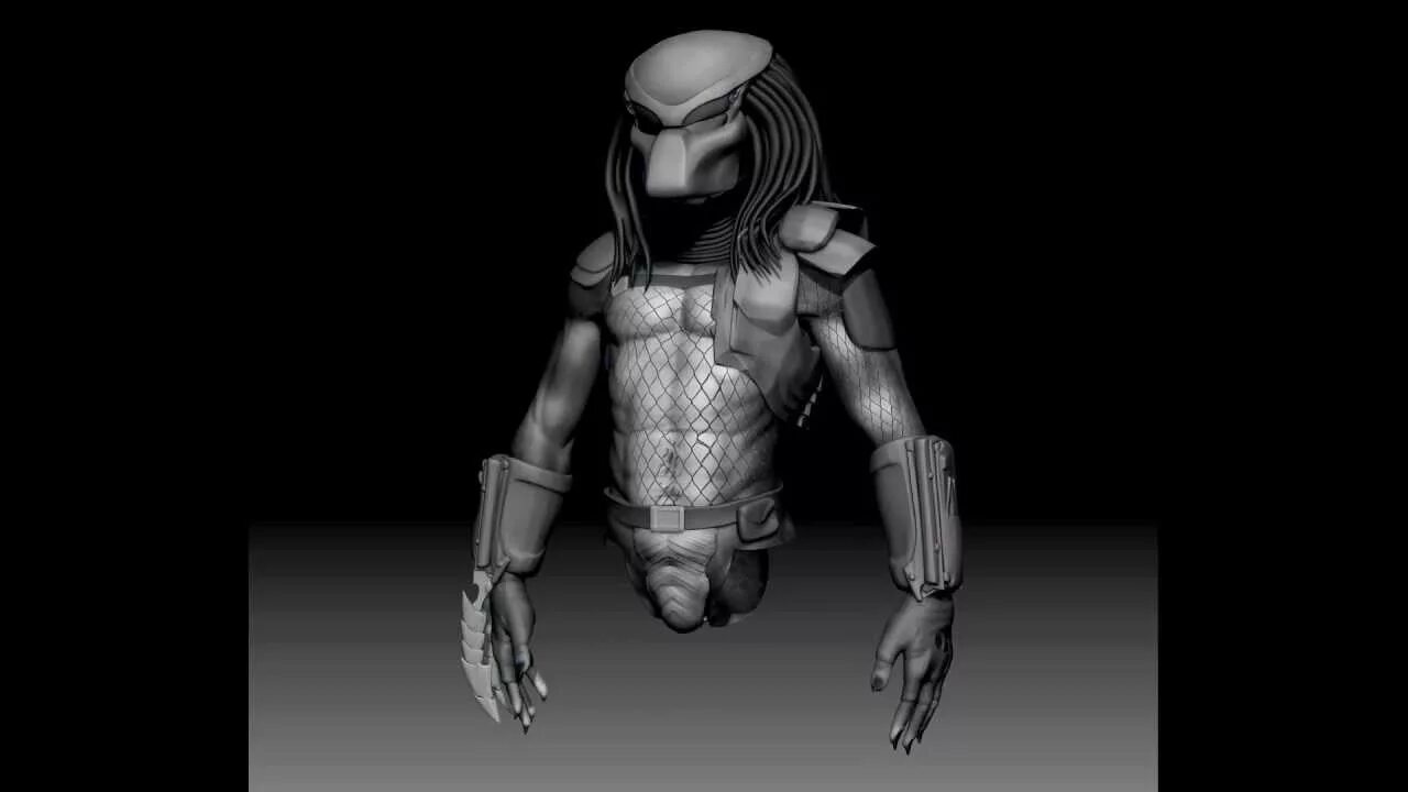 Хищник 3д модель. Предатор хищник 3. Predator 3d model Sanix. Хищник Zbrush. Predator scar 3d модель.