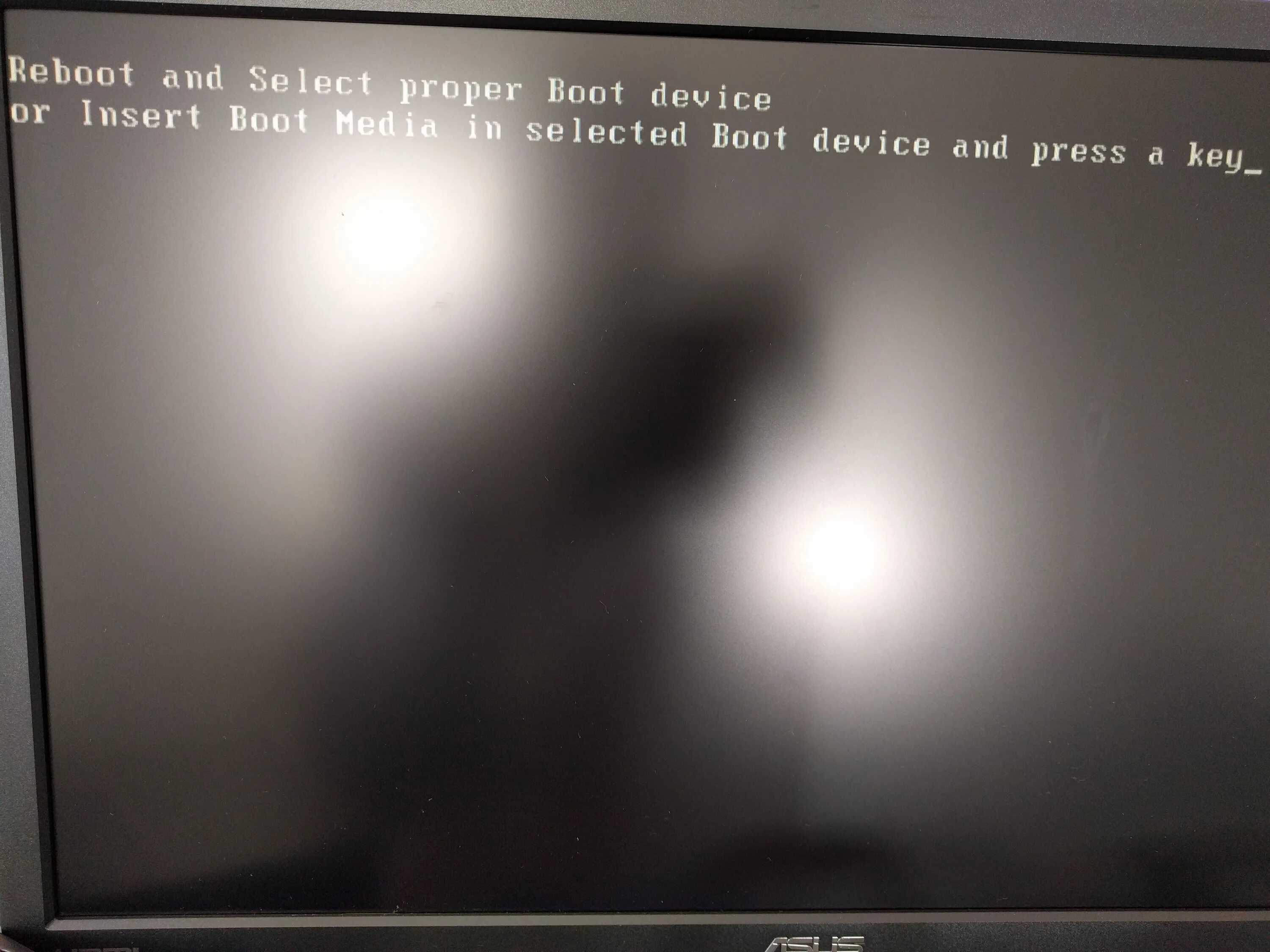 Ошибка Reboot and select proper Boot device and Press a Key. Ошибка Reboot and select proper Boot device or Insert. Ошибка Reboot and select proper Boot device. Ошибка Reboot and select proper Boot device or Insert Boot Media. Ошибка boot and select proper boot device