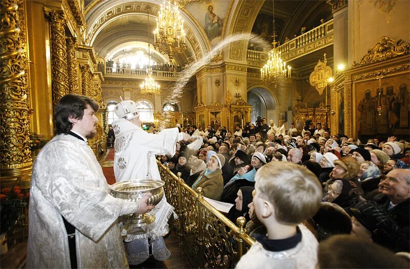 кондак крещения господня.