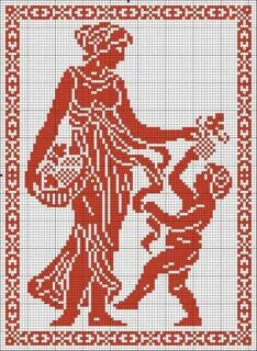 Схемы вышивки крестом мотивы