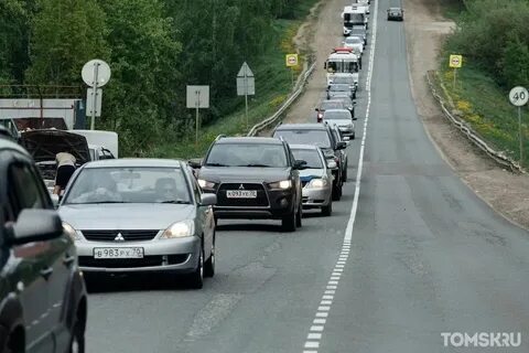 Томск тайга на машине