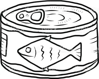 A tin of fish