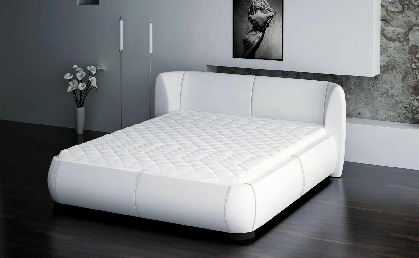 Купить мягкую кровать недорого