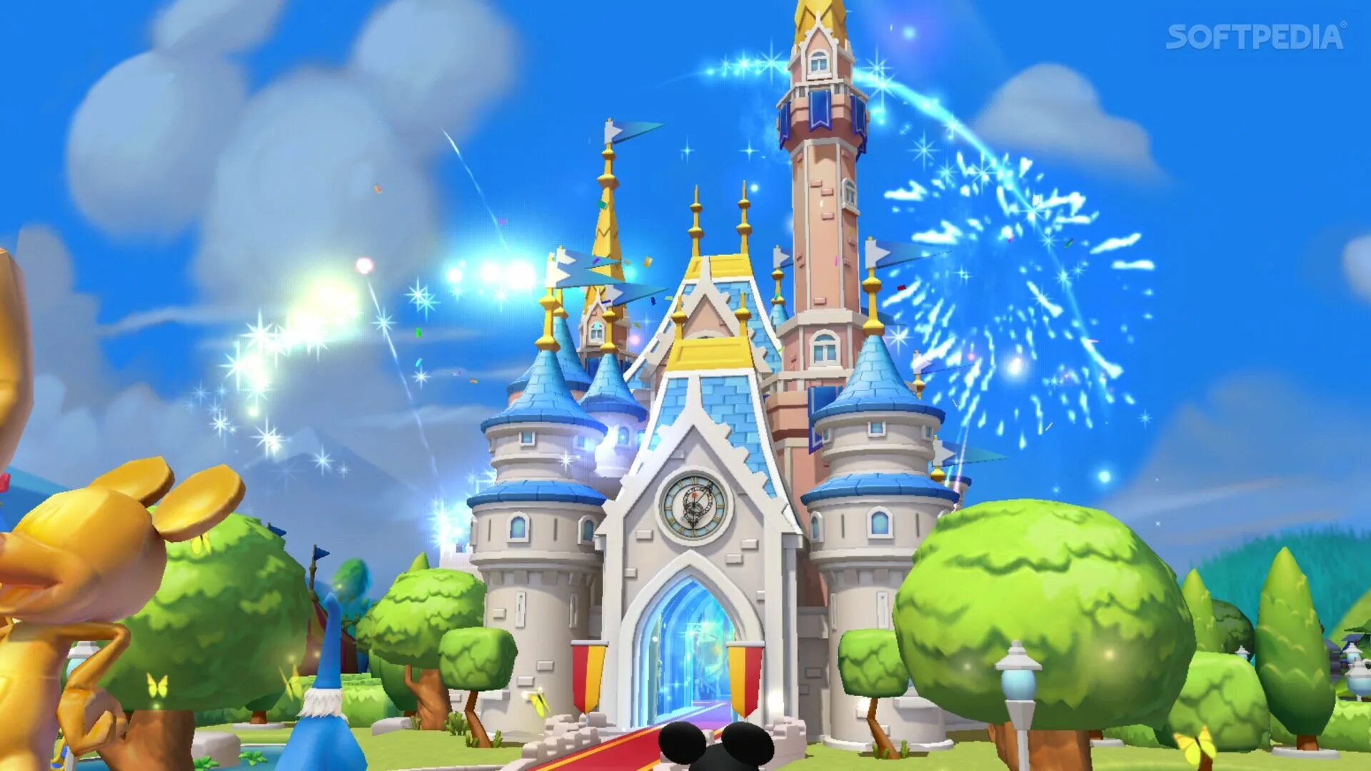 7. Disney magic kingdoms of gameloft. Дворец золушки диснейленд. Королевство сайт. Парк королевство.
