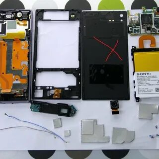Разобрать sony