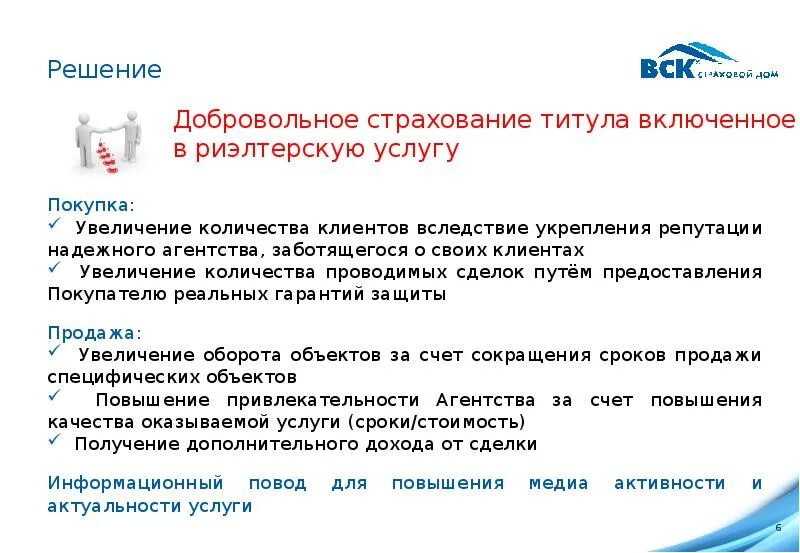 Добровольное страхование титула