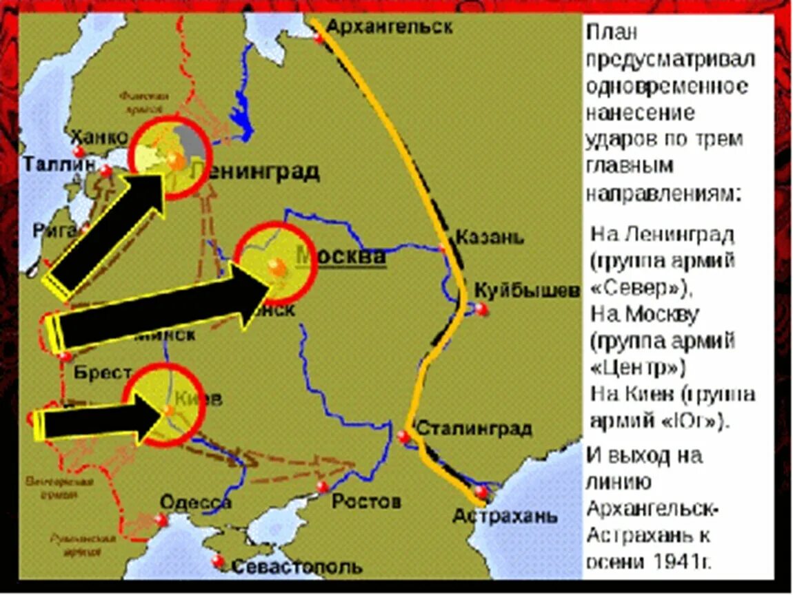 Барбаросса операция второй мировой