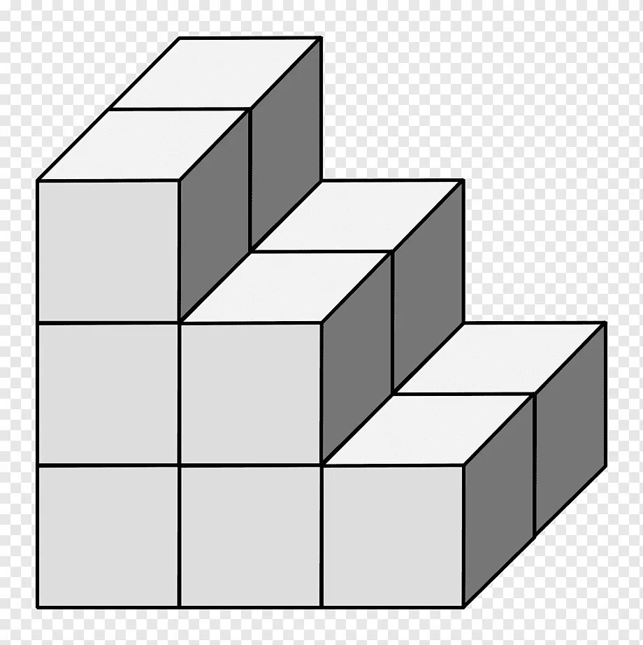 Куб в изометрии. Изометрический рисунок из кубиков. Изометрическая иллюстрация куб. Сосчитай количество кубиков на картинке..