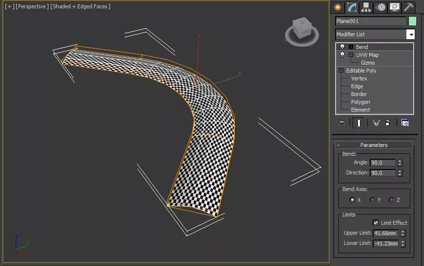 Сплайны 3ds Max. Bend 3ds Max. Сплайн в 3д Макс. Spline 3ds Max. Угловая привязка