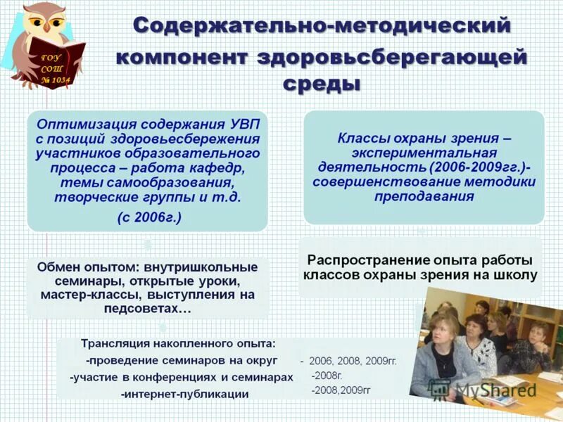 Концепция жизнедеятельности санатория. Содержательно методический компонент. Содержательно методический компонент. Методическая работа это целостная система. Компоненты образовательной среды школы.