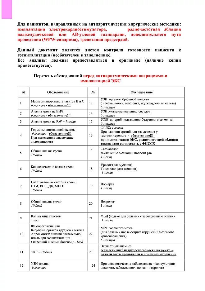 Анализы перед операцией катаракты. Сроки годности анализов для госпитализации на операцию в хирургию. Перечень обследований для операции. Срок годности анализов. Анализы перед операцией.