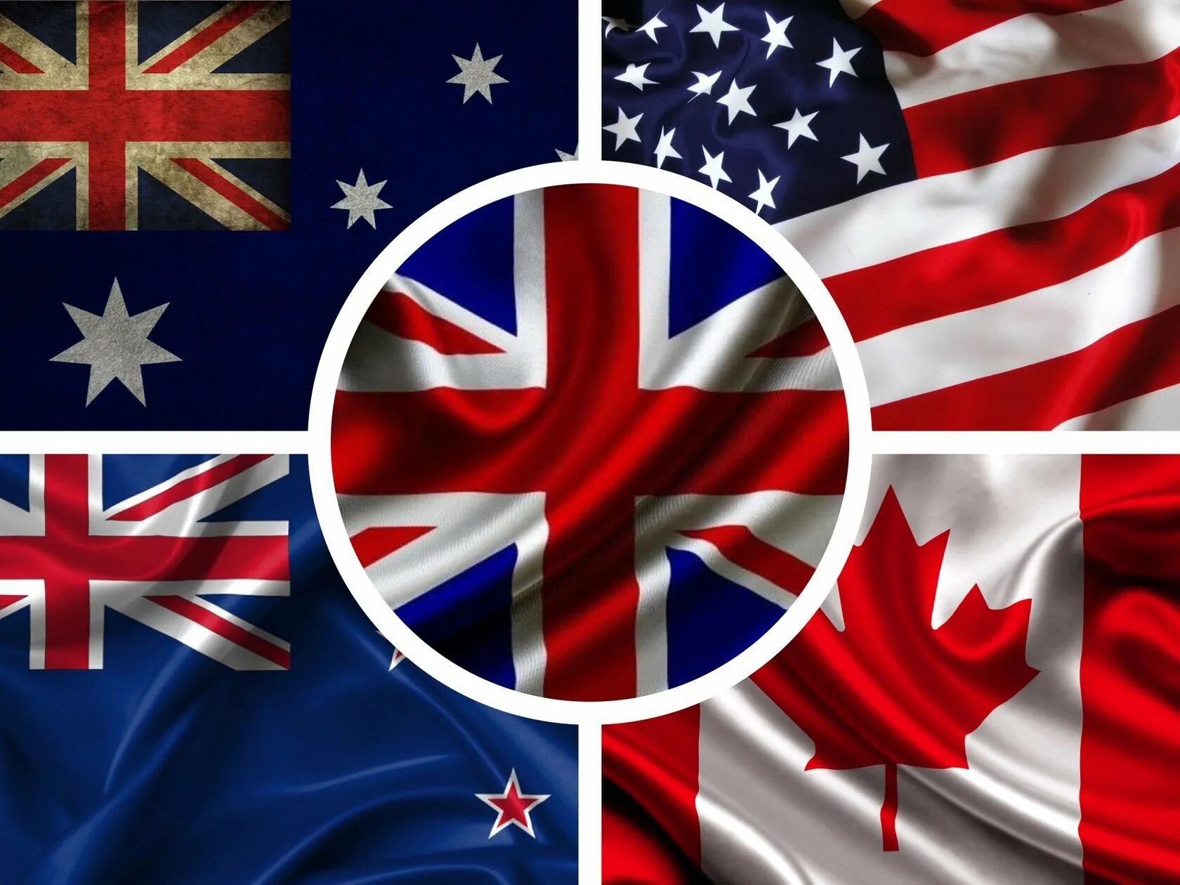 Uk ca. Флаги англоговорящих стран. Флаги США Австралия Канада Британия Новозеландия. Флаги англоговорящих старн. США Великобритания Австралия.
