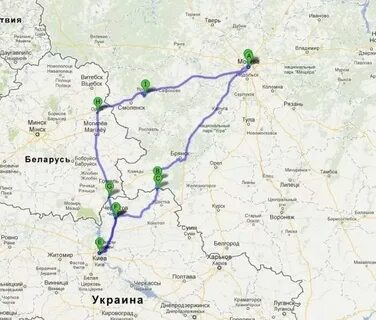 Сколько от тамбова до границы украины