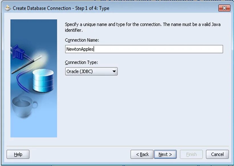Enter step. JDBC connection Step by Step. Connection identifier. Create Oracle connections Step by Step. Enter the address of the view connection Server перевод на русский.
