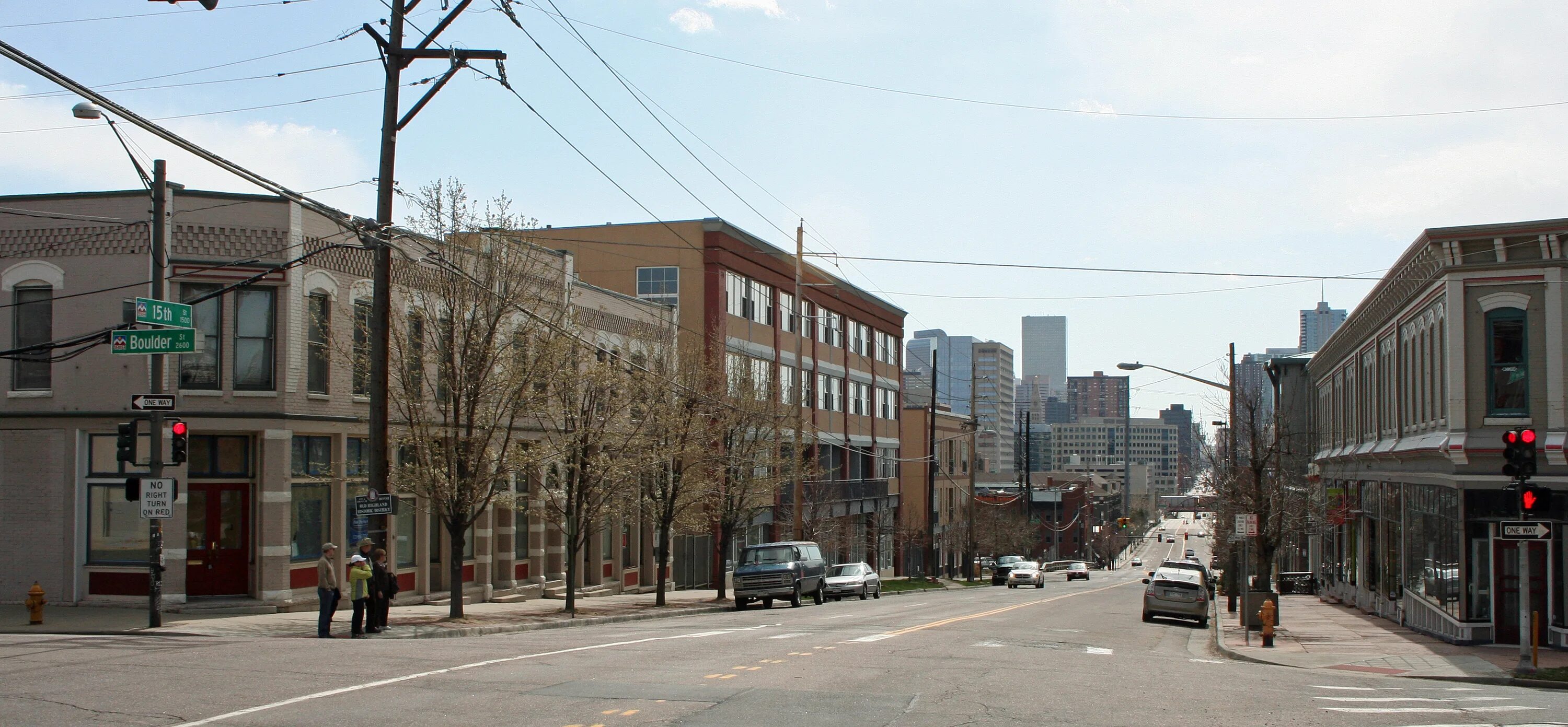 Old district. Old denver.