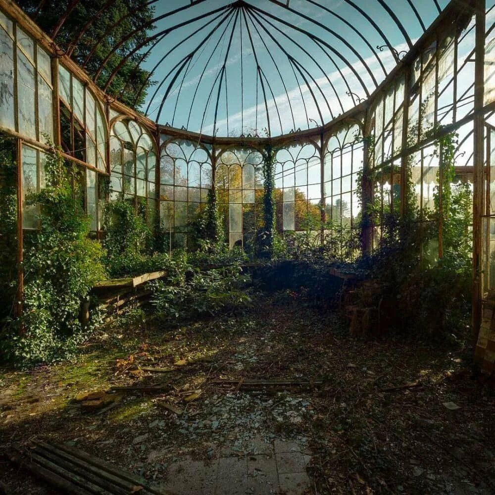 Ужасные сад. «Зимний сад» оранжерея Пэкстон.