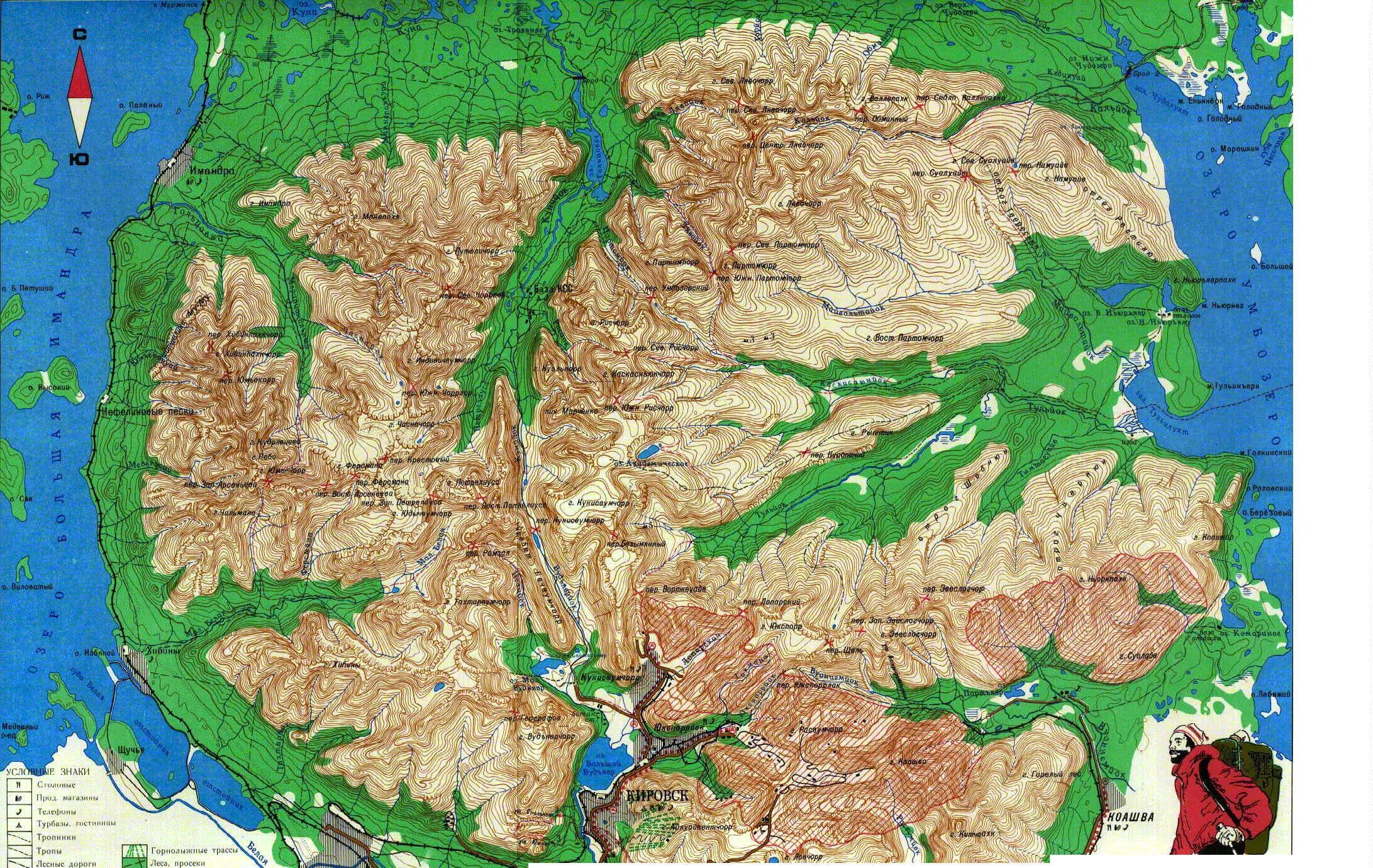 Схема хибинских гор. Карта хибин туристическая. Схема хибин. Маршруты и карты походов в хибины. Хибинские тундры карта туристическая.