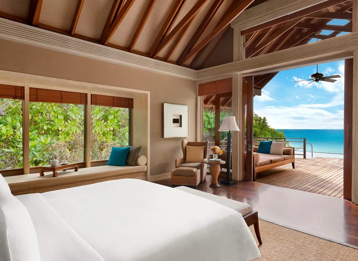 Мальдивы лучшие отели 5 звезд все включено. Shangri-la&#039;s villingili resort &amp; spa 5*. мальдивы отель shangri la. виллингили мальдивы. ocean view villa мальдивы.