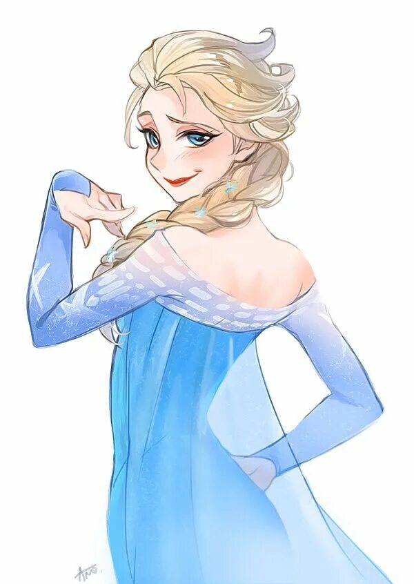 Frozen spider lily art