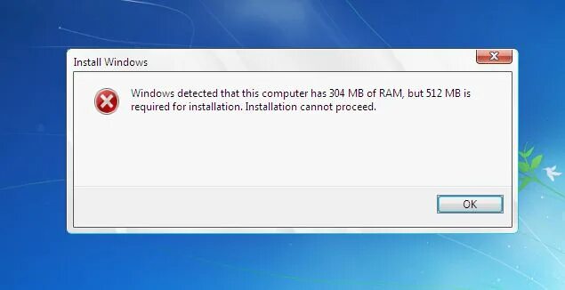 Cannot detect. Ошибка при установке виндовс 7 0x80070570. Ram установка номеров. 192 MB Ram. Your Computer appears to have less than 10 GB of Ram раст.