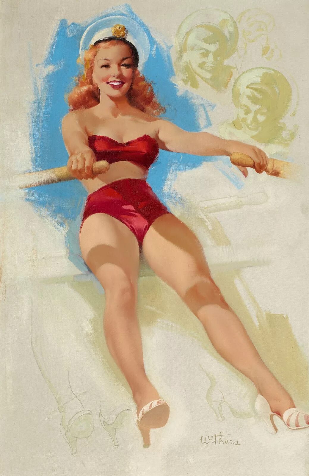 Pin up контора пин ап. Ted withers художник. живопись в стиле пин ап нью. фигура в стиле пин ап. американский классический пинап.