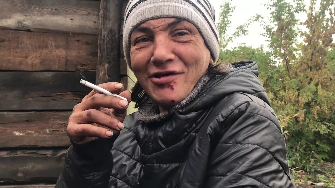 Видео женщин бомжей