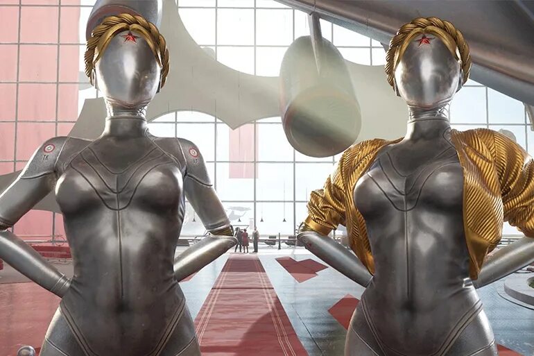 Атомик харт роботы. Атомик хард близняшки роботы. Атомик харт близняшки. Роботы двойняшки. Атомик харт близняшки арт.