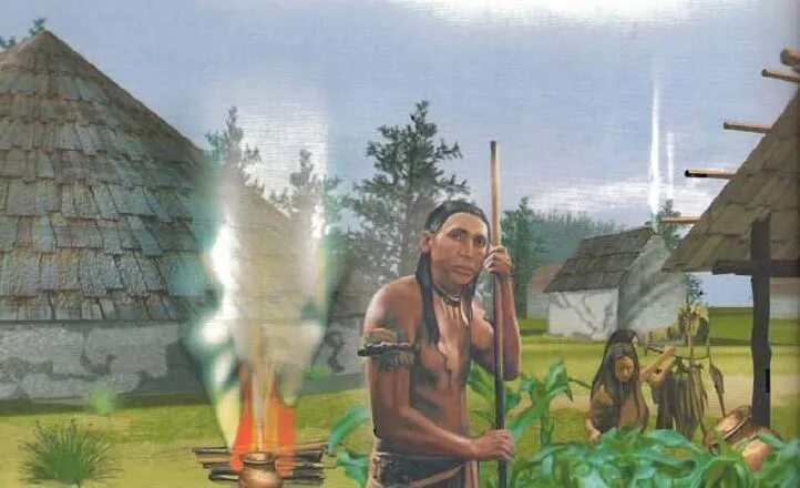 Гуроны индейцы жилище. Жилье индейцев. Длинный дом индейцев. Племя алгонкинов.