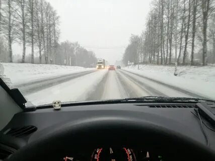 Радостная весть зимняя дорога