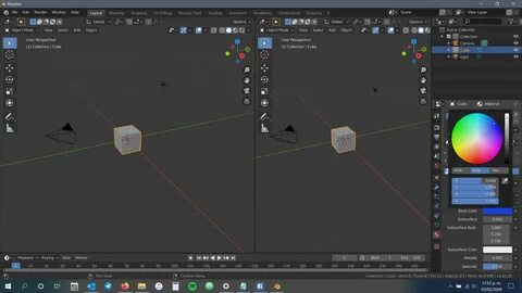 Разделить blender